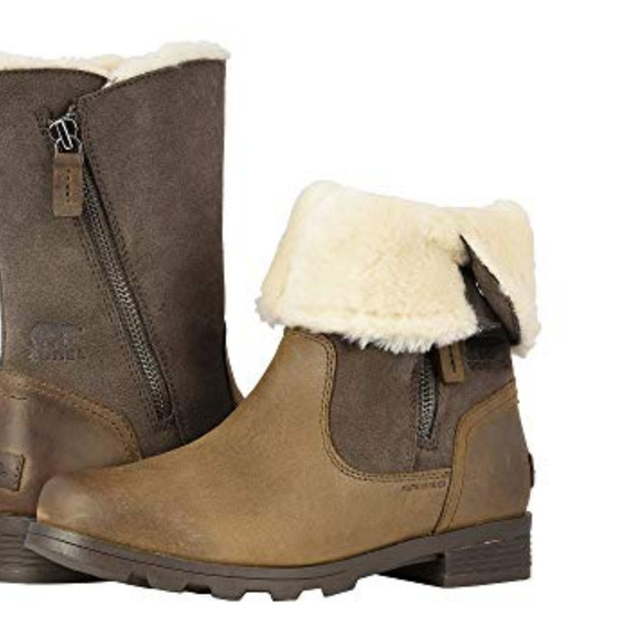 New Sorel Emelie Foldover boots Major 7.5 38.5 - Picture 7 of 7